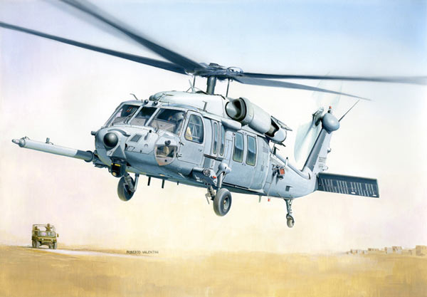 Italeri MH-60K Blackhawk SOA 1:48 Model Kit image