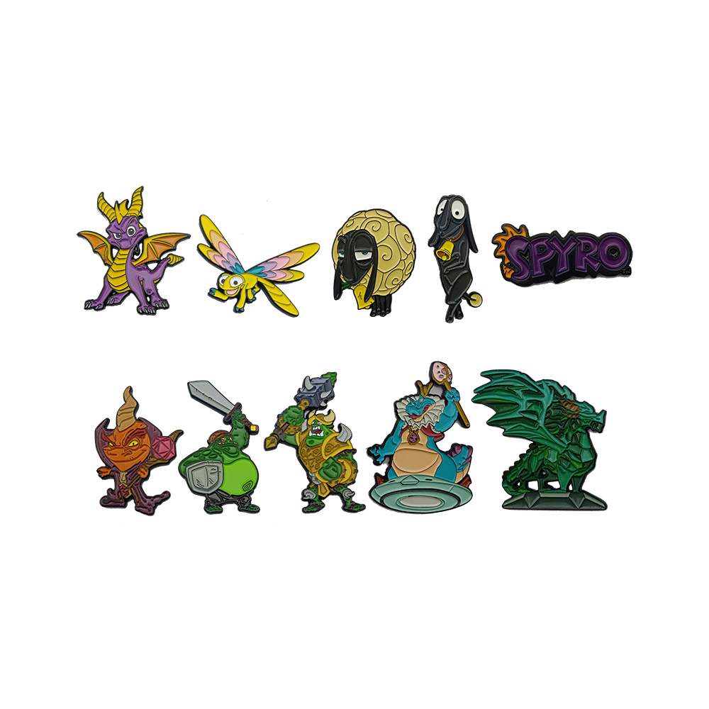 Spyro the Dragon - Pin Badge Set