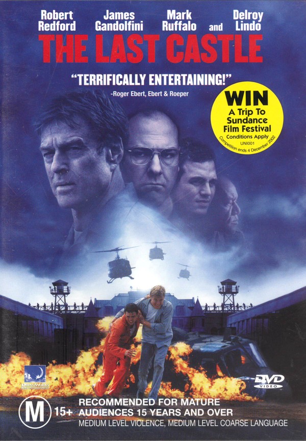 The Last Castle on DVD image