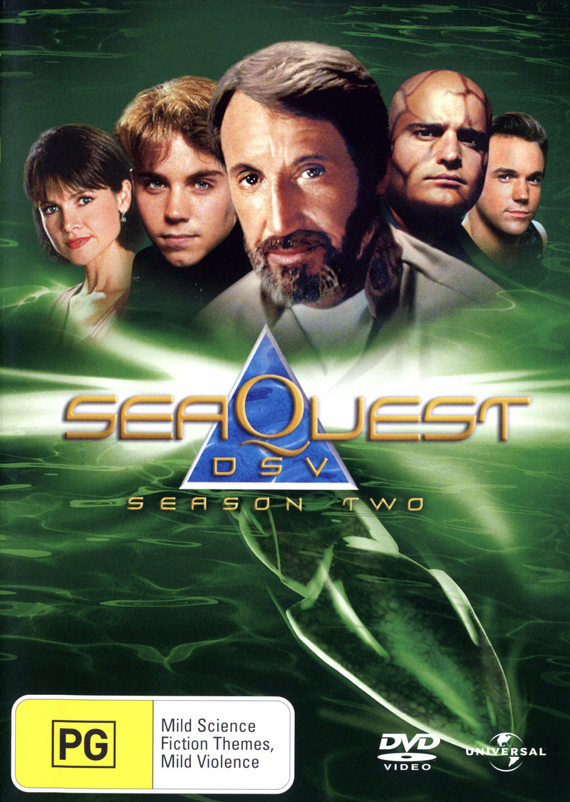 SeaQuest DSV - Season 2 (8 Disc Set) on DVD image