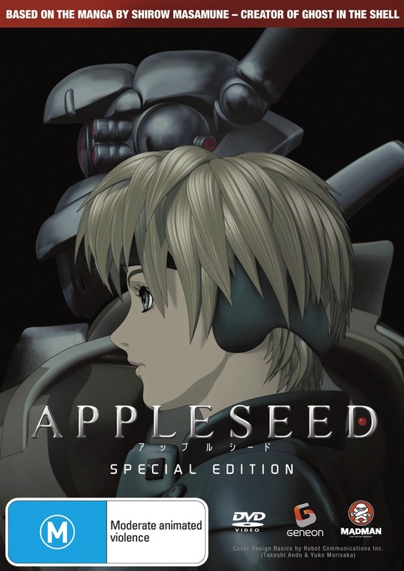 Appleseed The Movie - Special Edition (2 Disc Set) on DVD