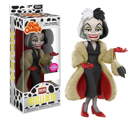 Disney - Cruella (Flocked) Rock Candy Vinyl Figure image