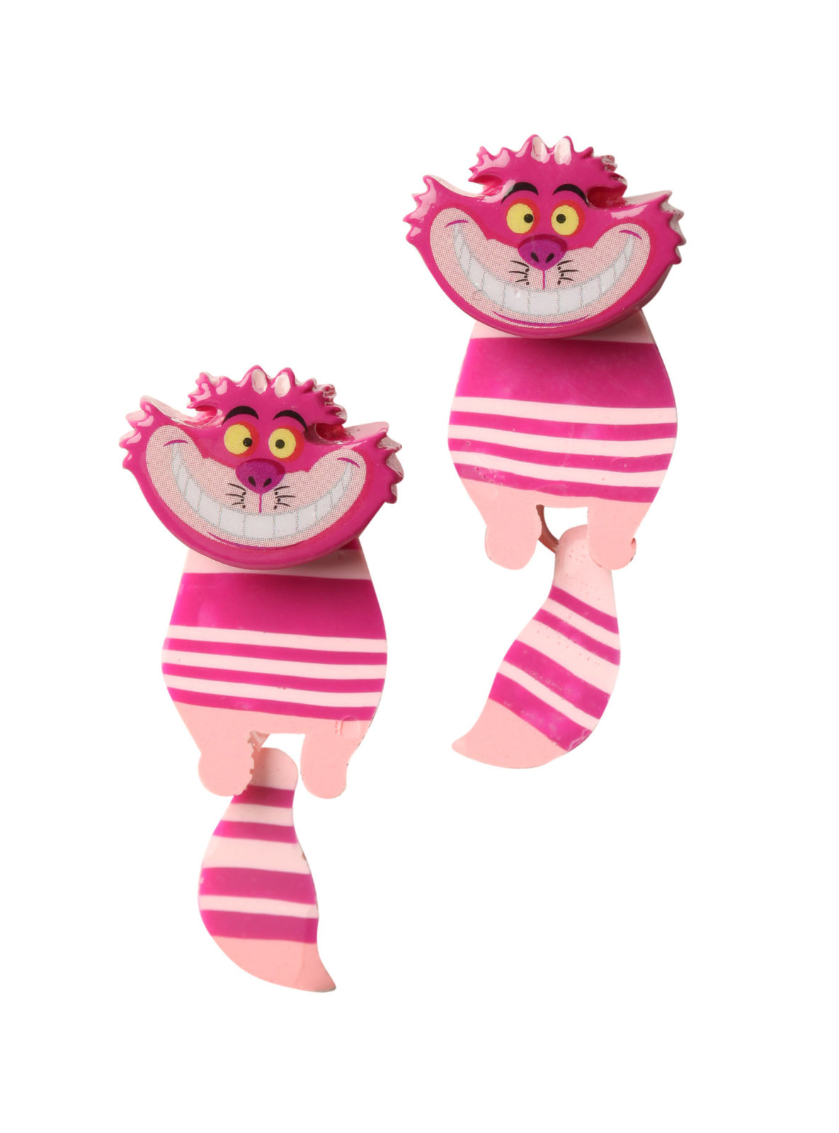 Neon Tuesday: Alice In Wonderland - Cheshire Cat Swivel Earrings