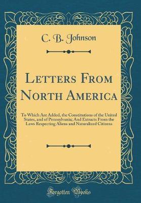 Letters from North America by C.B. Johnson image