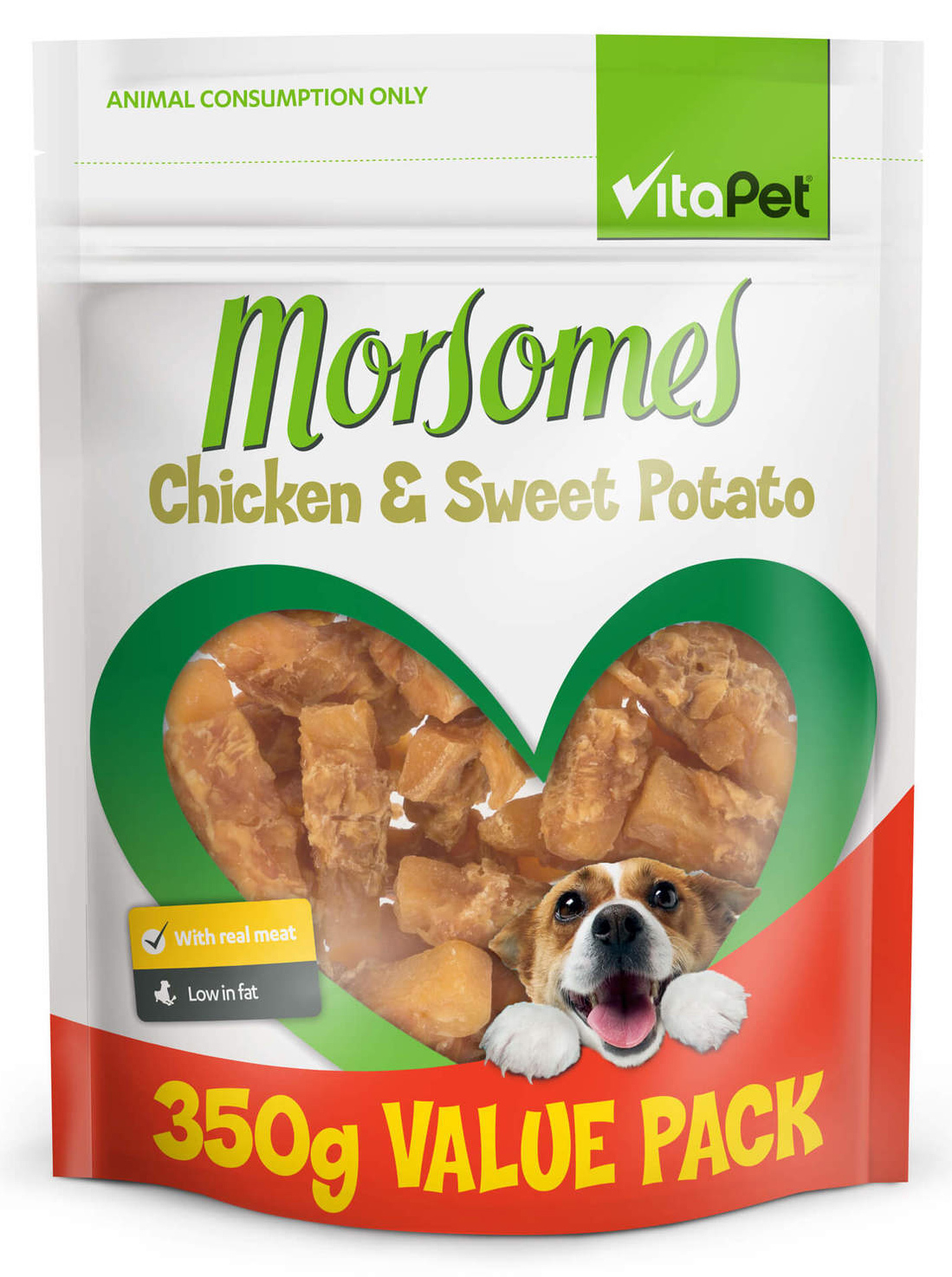Vitapet: Morsomes Chicken & Sweet Potato (350g) image