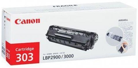 Canon CART303 Black Toner Cartridge for LBP3000 image