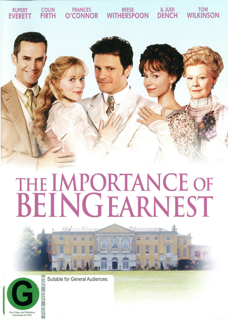 The Importance of Being Earnest on DVD image