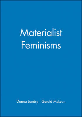 Materialist Feminisms by Donna Landry image