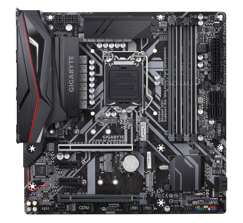 Gigabyte Z390 M Gaming Motherboard image