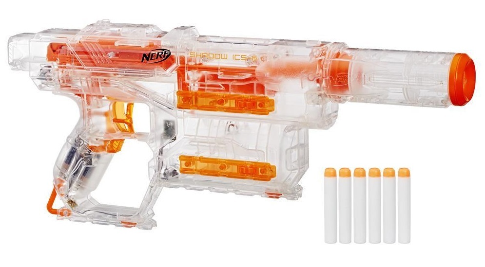 Nerf Modulus: Ghost Ops - Shadow ICS-6 Blaster image