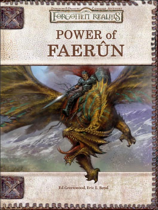 Forgotten Realms: Power of Faerun on Hardback by Ed Greenwood