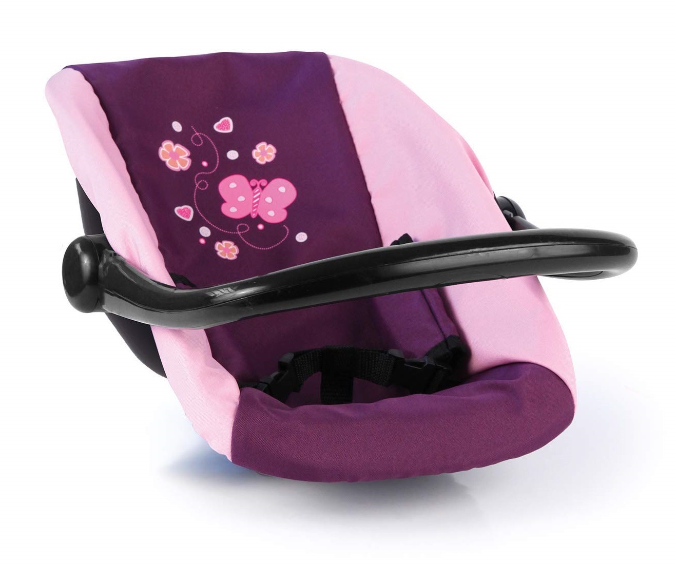 Bayer: Doll Car Seat - Purple Butterfly image