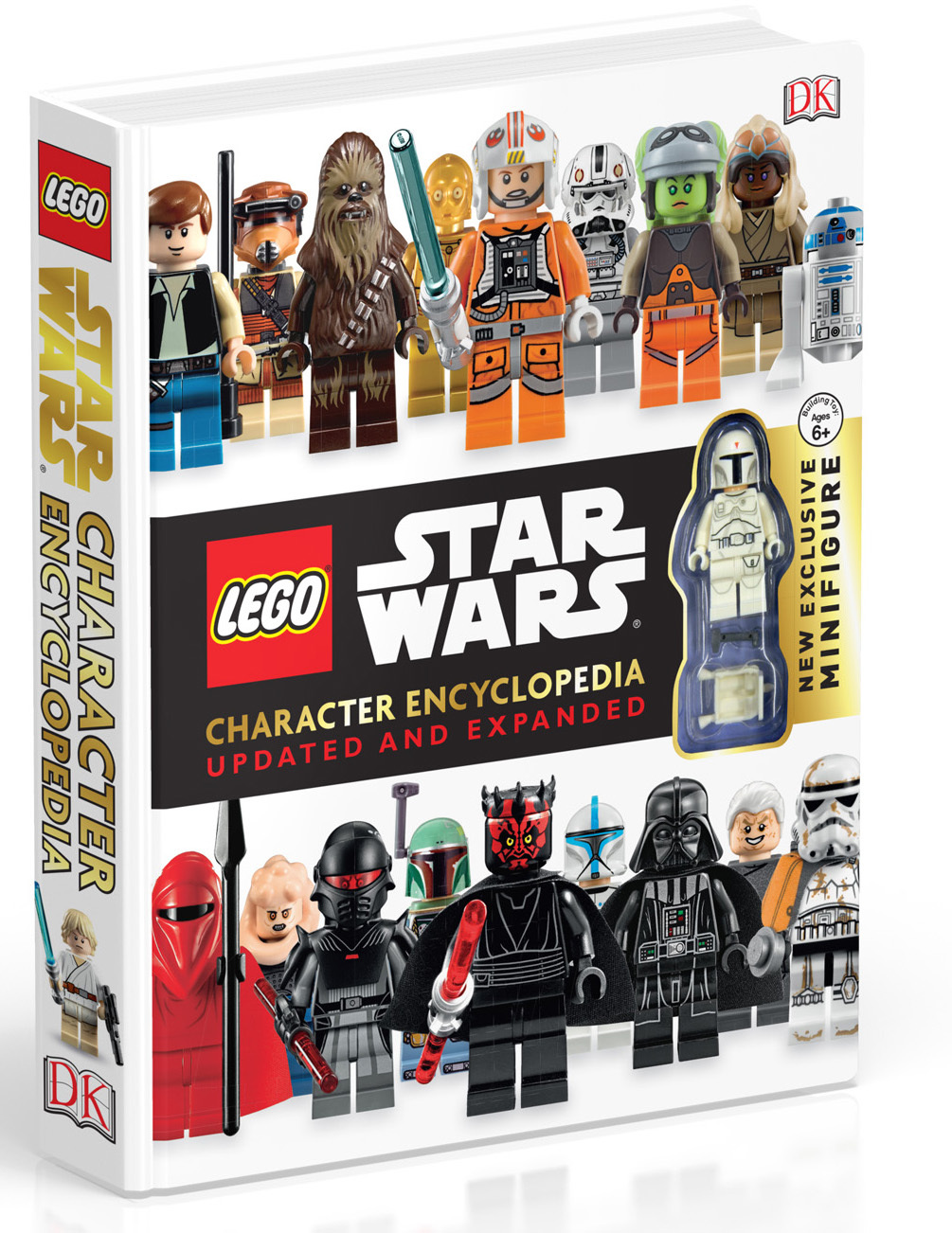 LEGO Star Wars Character Encyclopedia (Updated Edition) - with Exclusive Minifigure! on Hardback by DK