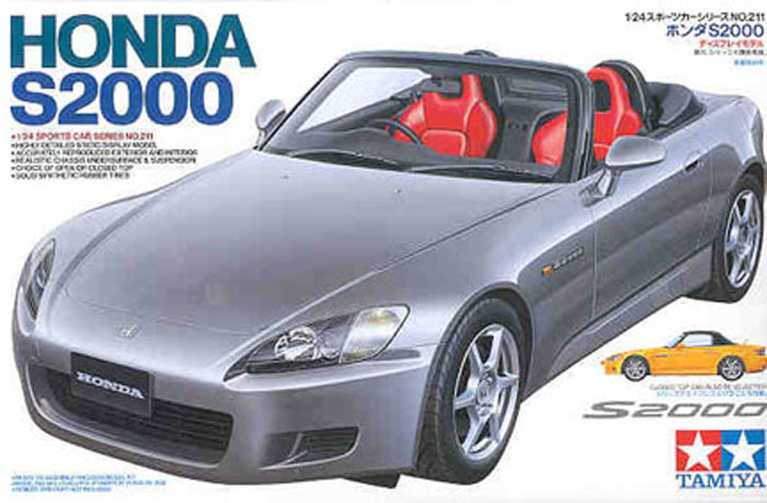 Tamiya: 1/24 Honda S2000 - Model Kit | at Mighty Ape Australia