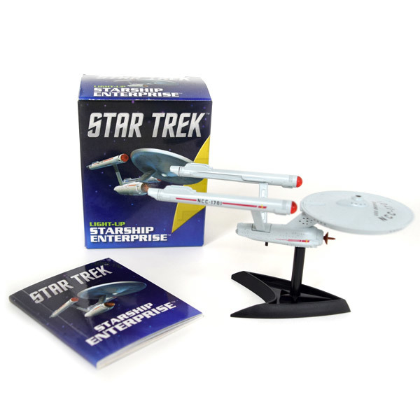 Star Trek: Light-Up Starship Enterprise on Hardback by Chip Carter