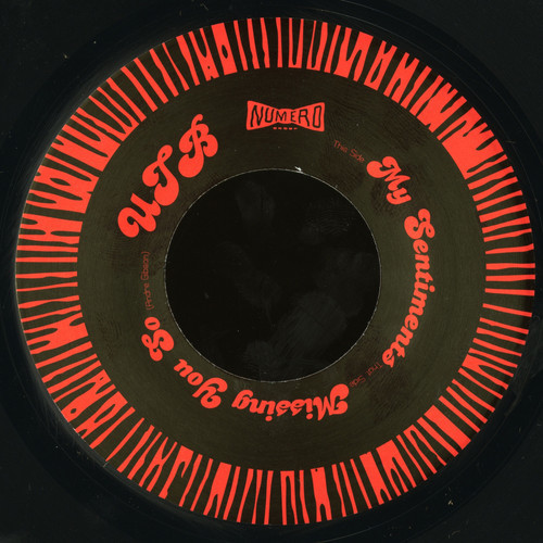 My Sentiments b/w Missing You (7") by Universal Togetherness Band image