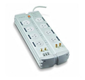 Belkin PureAV Series 8-Way Isolator (3m Cord) + TEL + AV + F-Type Belkin PureAV Series 8-Way Isolator (3m Cord) + TEL + AV + F-Type