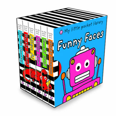 Funny Faces: My Little Pocket Library by Roger Priddy image