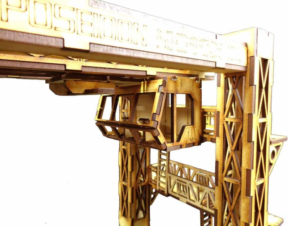 TTCombat: Tabletop Scenics – Dock Crane image