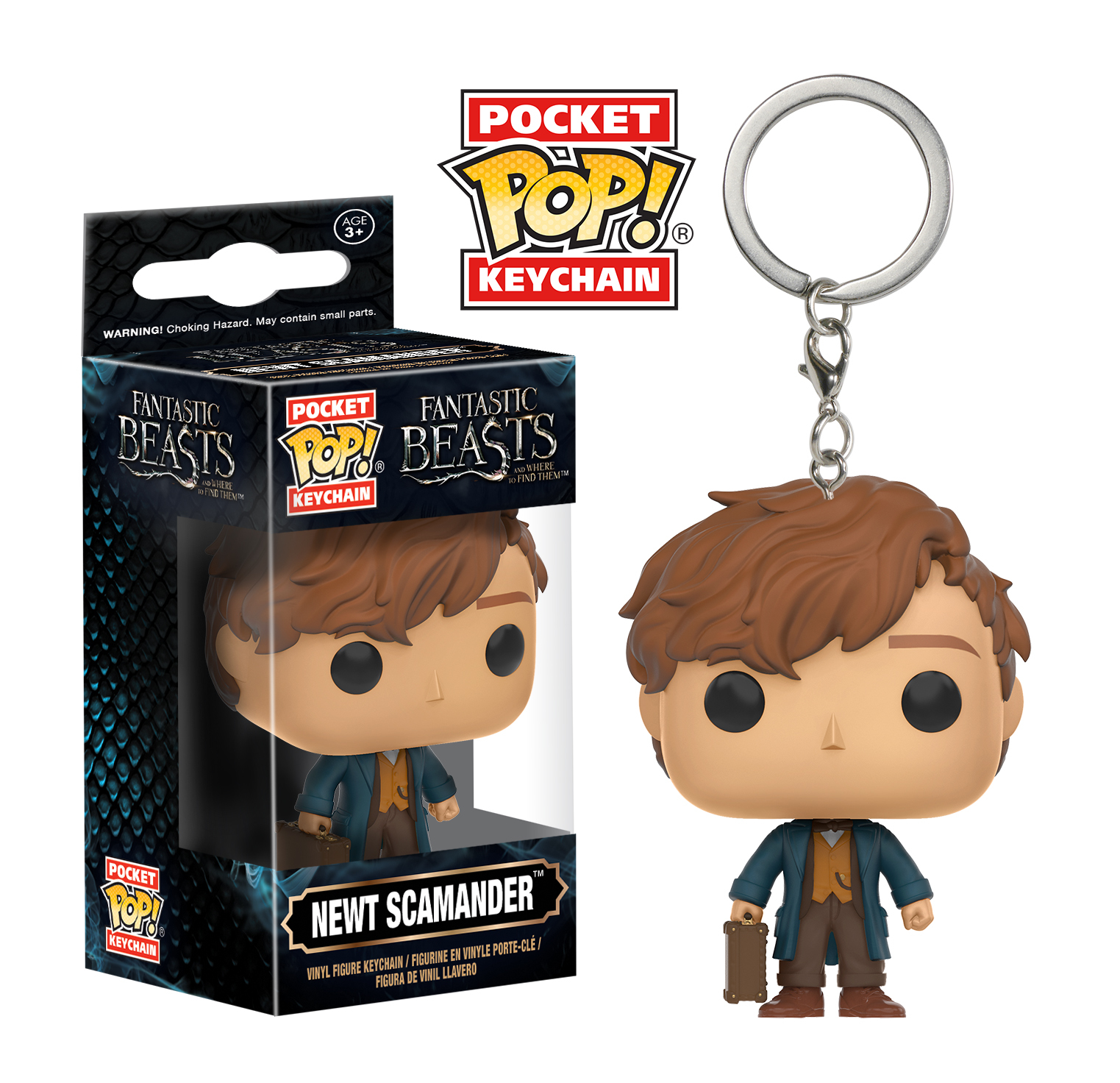 Fantastic Beasts - Newt Pocket Pop! Keychain image