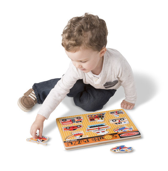 Melissa & Doug: Vehicle Sound Puzzle image
