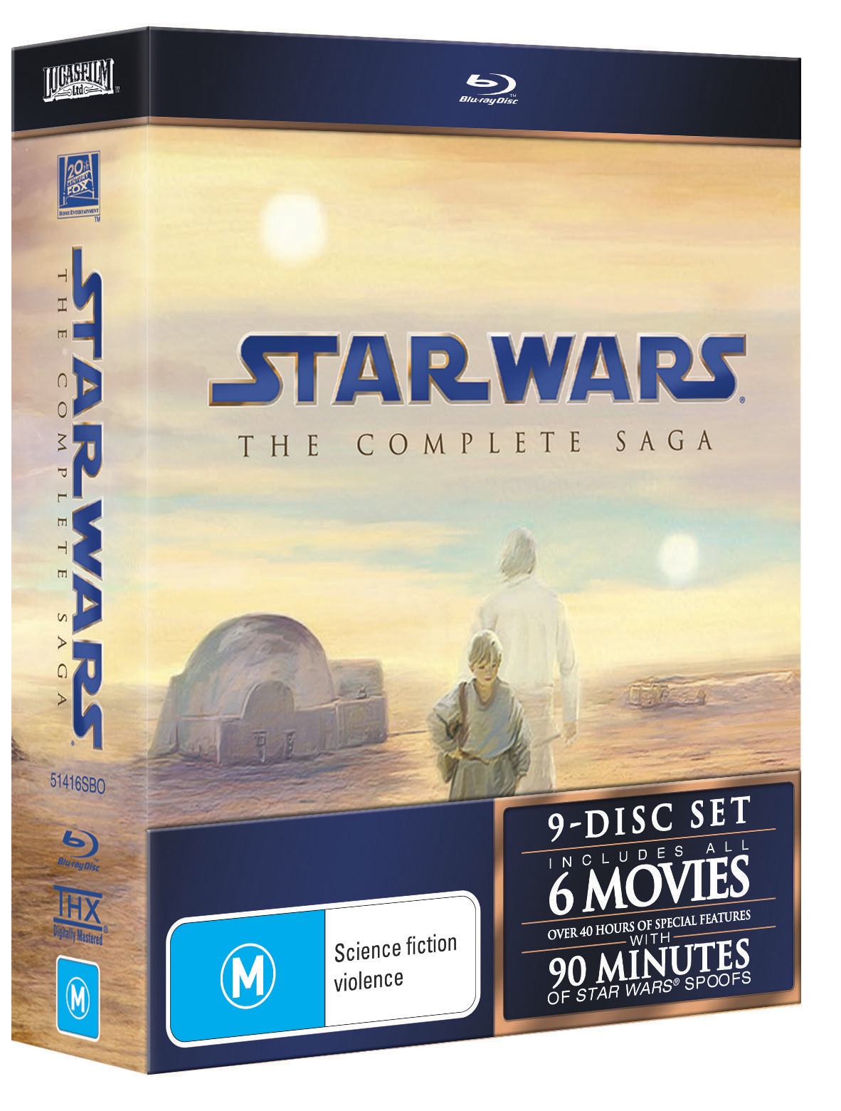 Star Wars: The Complete Saga (Limited Edition) on Blu-ray