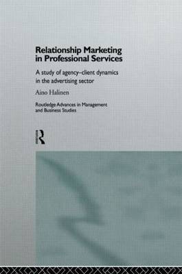Relationship Marketing in Professional Services by Aino Halinen image