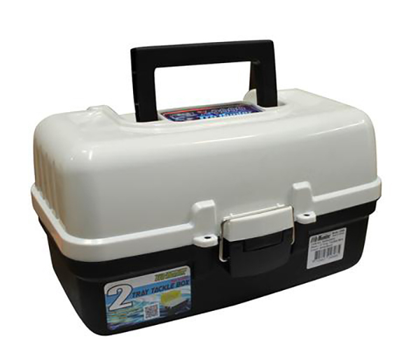 Pro Hunter Two Tray Tackle Box - White