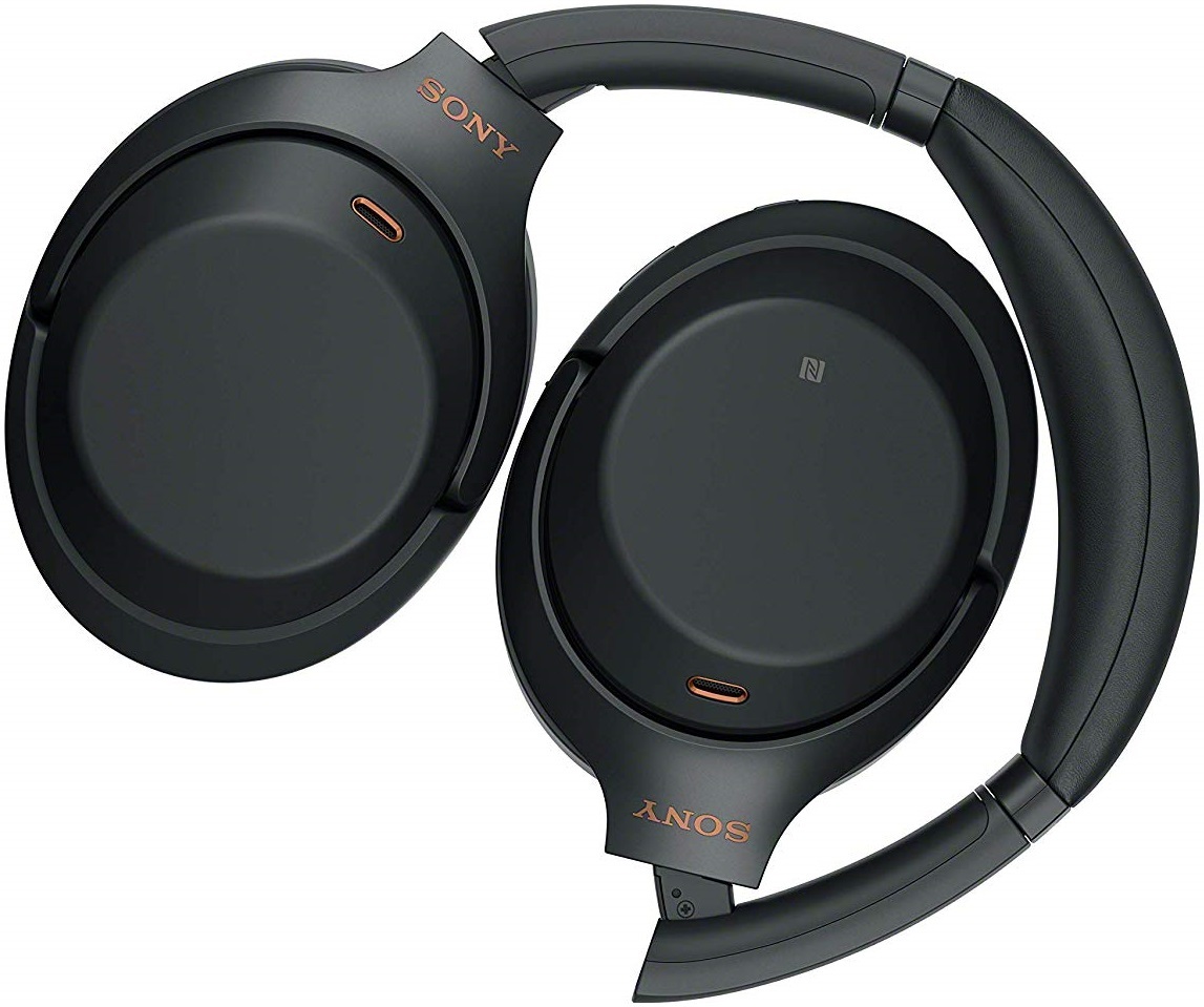 Sony WH-1000XM3 Bluetooth Headphones with Noise Cancelling - Black image