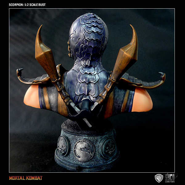 Mortal Kombat Scorpion 1/2 Resin Bust image