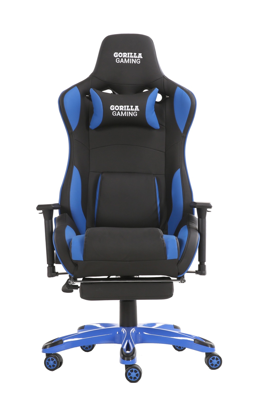 Gorilla Gaming Prime Ape Chair - Blue & Black for image