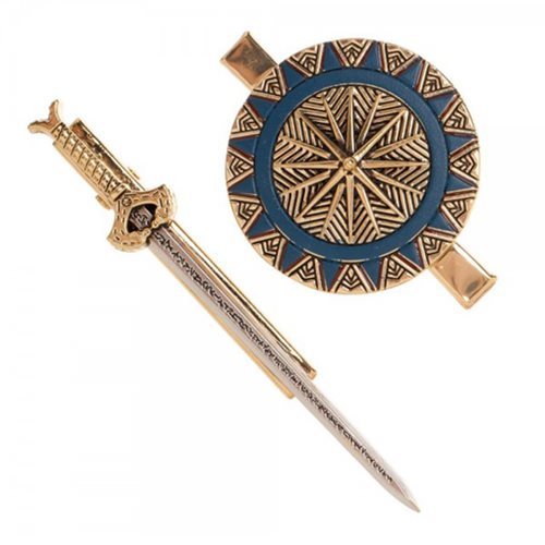 Wonder Woman: Sword & Shield - Hair Clip Set