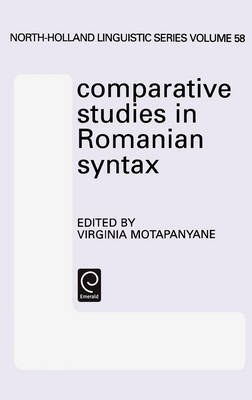 Comparative Studies in Romanian Syntax image