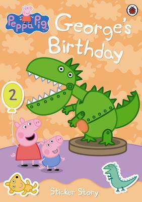 Peppa Pig: George's Birthday Sticker Book image