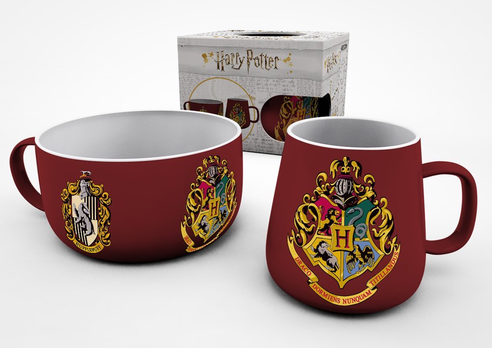 Harry Potter Crests Breakfast Set