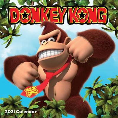 Donkey Kong 2021 Square Wall Calendar image