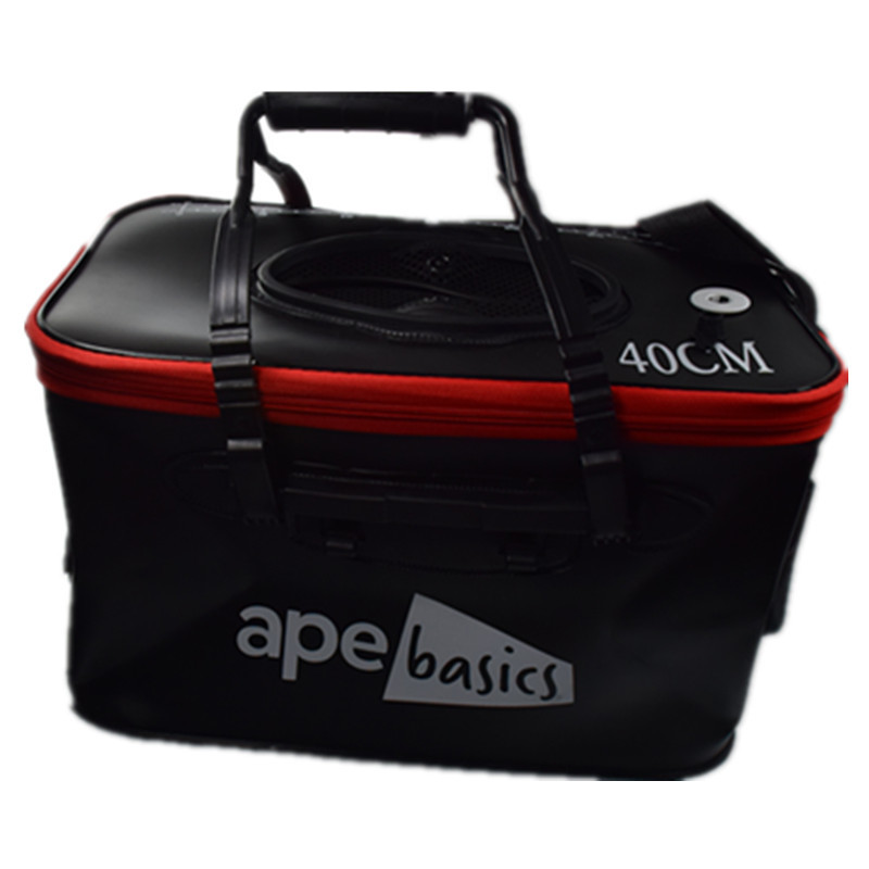 Ape Basics Collapsible Waterproof Fishing Live Bait Bucket - 23L