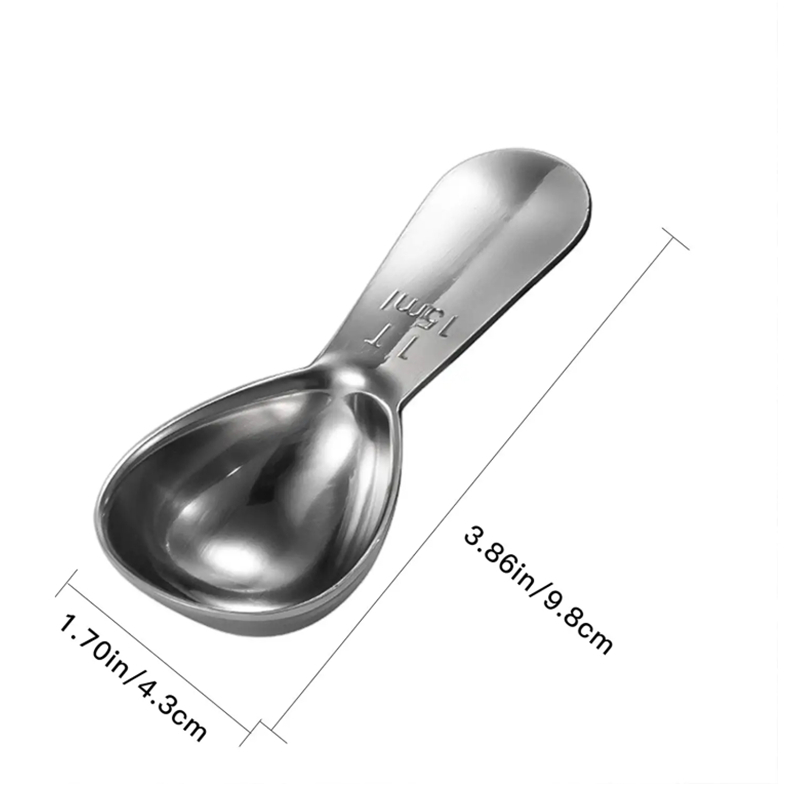 30ml +15ml Stainless Steel Measuring Spoon Set at Mighty Ape NZ