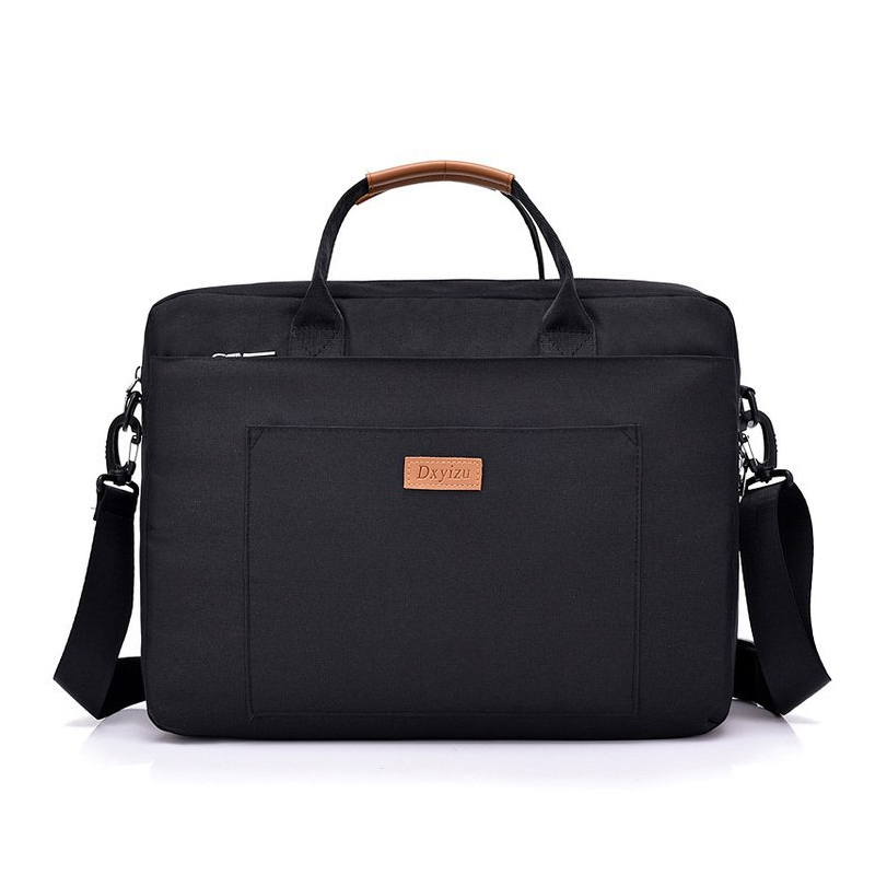 Large Capacity Laptop Briefcase Bag Black at Mighty Ape NZ