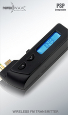 Powerwave PSP Wireless FM Transmitter for PSP Powerwave PSP Wireless FM Transmitter for PSP