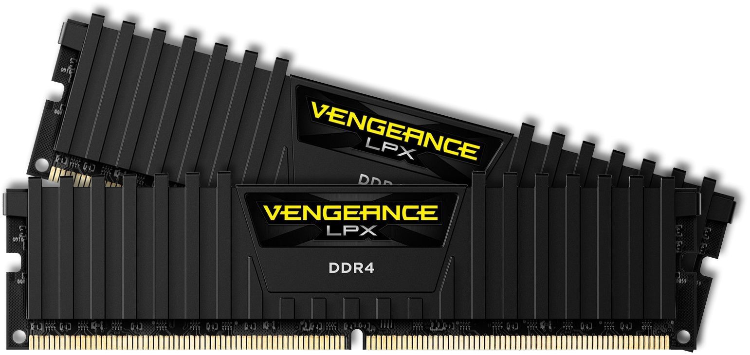 2x8GB Corsair Vengeance 2400MHz LPX RAM image