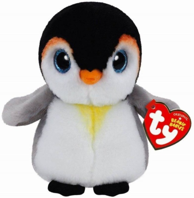 Ty Beanie Babies: Pongo Penguin - Medium Plush