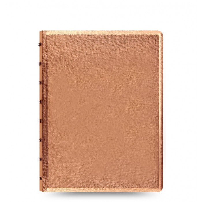 Filofax - A5 Saffiano Notebook - Rose Gold image