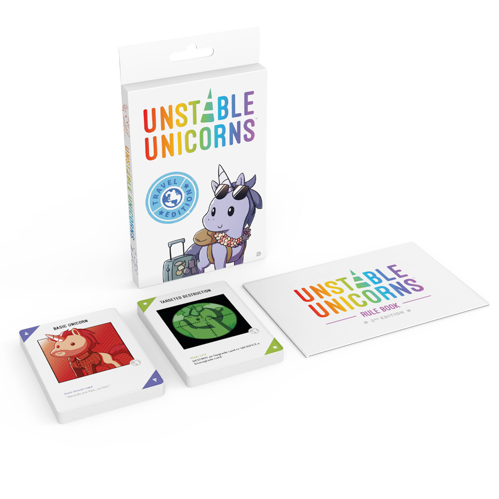 Unstable Unicorns Travel Edition Board Game at Mighty Ape NZ