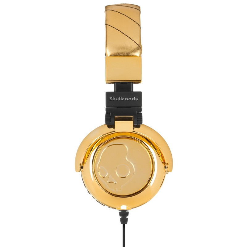 Skullcandy G.I Headphones Gold at Mighty Ape Australia