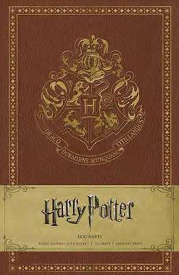 Harry Potter Hogwarts Hardcover Ruled Journal by Insight Editions image