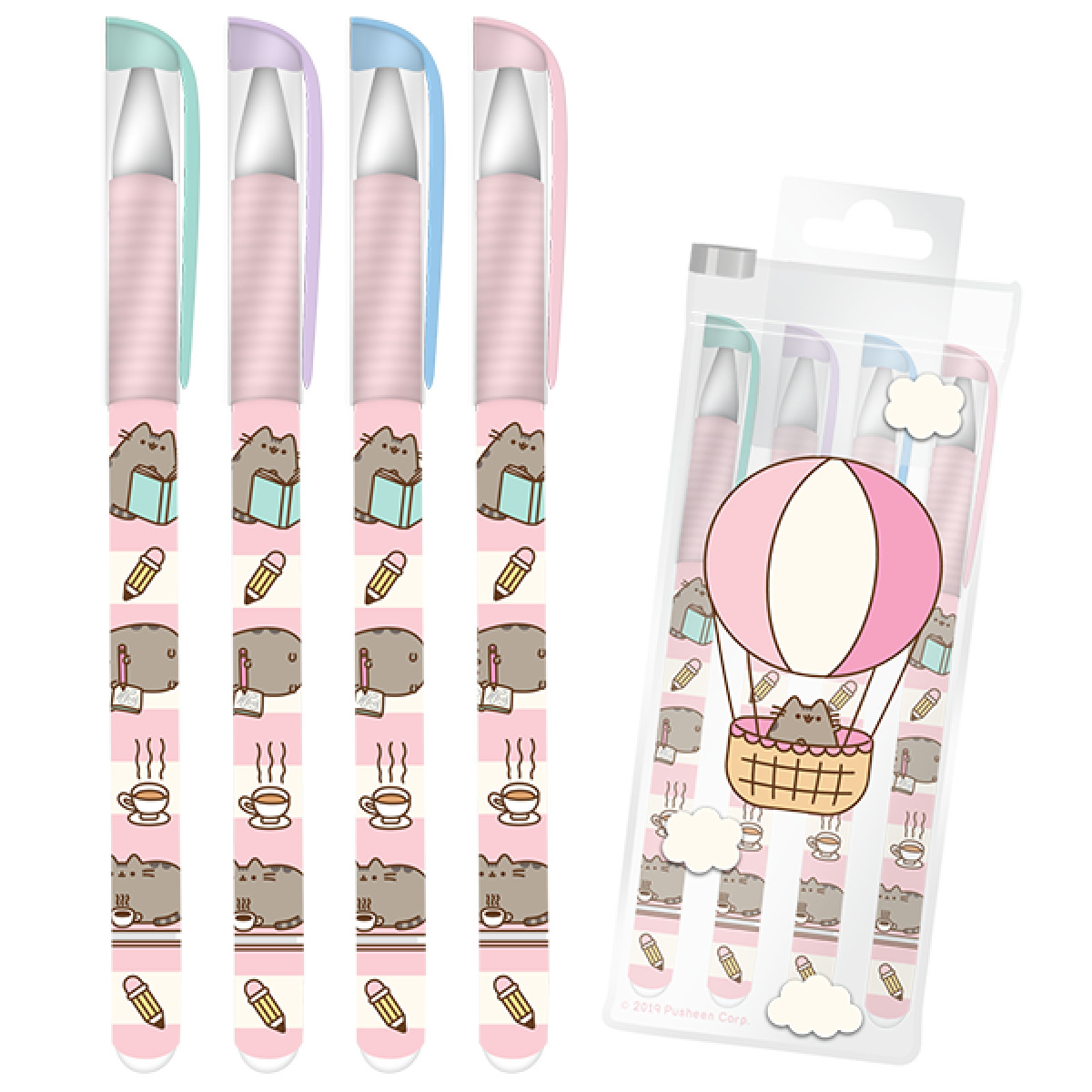 Pusheen the Cat - Gel Pen Set (4-Pack)