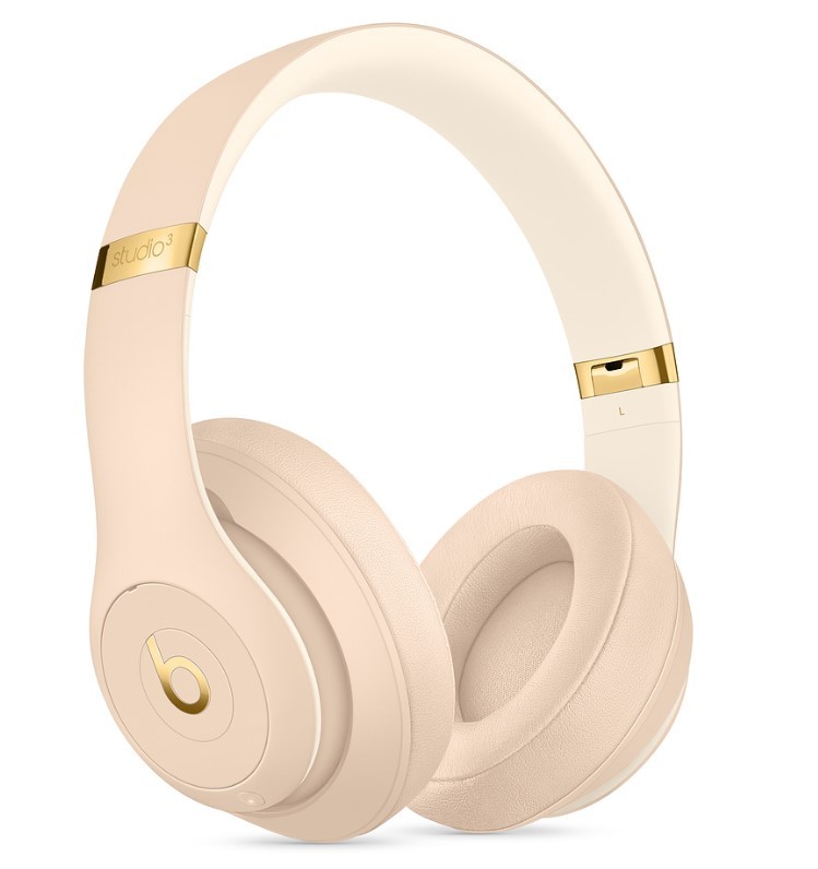 Beats: Studio3 Wireless Over-Ear Headphones - with Pure Active Noise Cancellation - Desert Sand Special Edition image