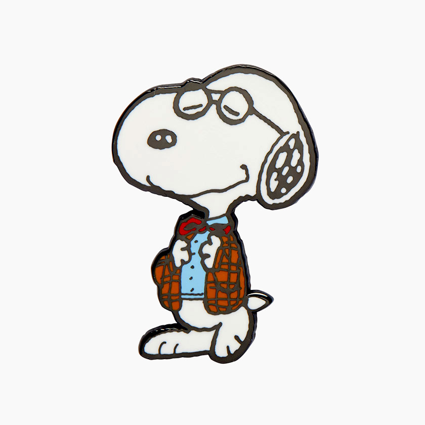 Erstwilder: Professor Snoopy Enamel Pin | at Mighty Ape NZ