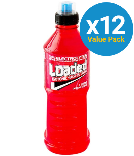 Loaded Sports Drink - Desert Storm 1L (12 Pack) image